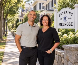 Nick Lento and Stephanie Rivkind, Melrose MA real estate agents